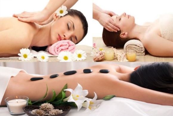Massage đá thảo dược thiên nhiên