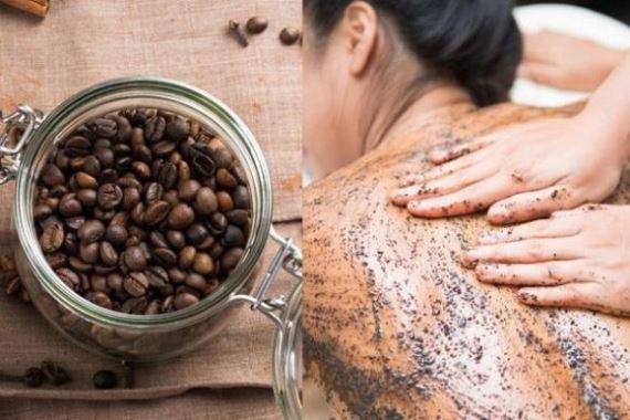 Tẩy tế bào chết cà phê hữu cơ
